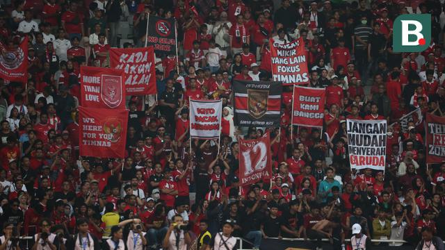 Pesan positif dalam laga Timnas Indonesia Vs Irak