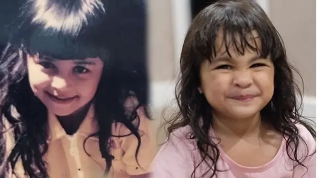 Selain Ashanty, Foto 5 Artis Cantik Saat Kecil Ini Mirip dengan Anaknya