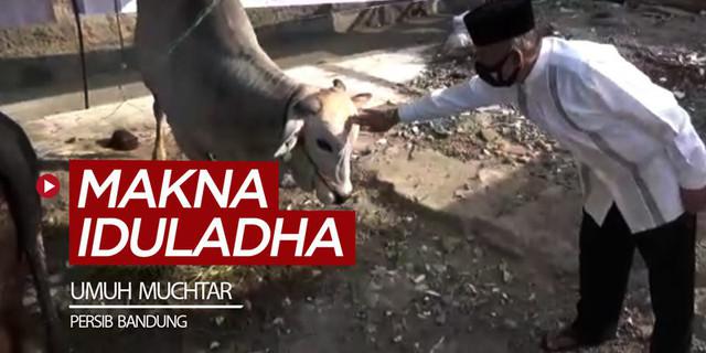 VIDEO: Makna Berkurban di Iduladha Saat Pandemi COVID-19 bagi Komisaris Persib Bandung, Umuh Muchtar
