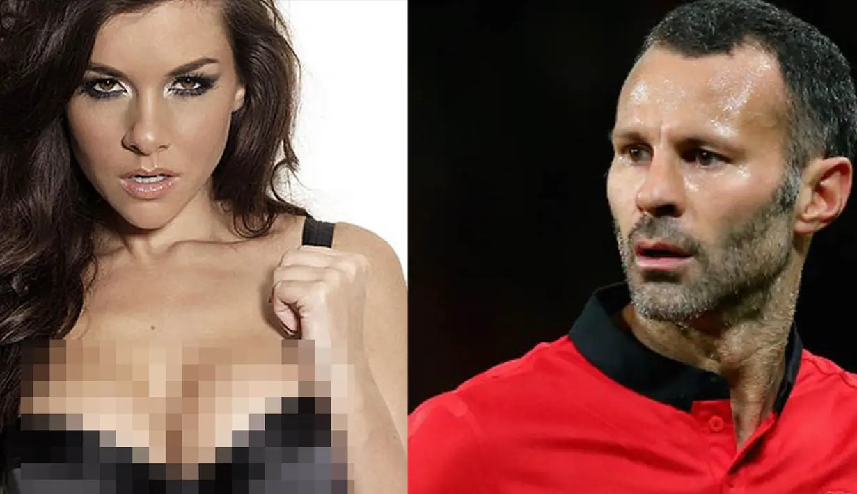 Imogen Thomas membuat pria sependiam Ryan Giggs harus nekat selingkuh dan menduakan cinta istrinya Rhodri Giggs (Istimewa)