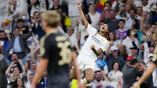 Foto: Real Madrid Susah Payah Taklukkan Union Berlin di Liga Champions, Jude Bellingham Lagi-lagi jadi Pahlawan