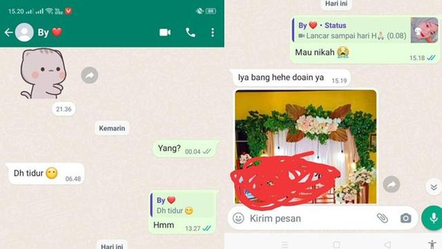 7 Chat Pacar Tiba-Tiba Lamaran Sama Orang Lain Ini Nyesek Banget, Patah Hati