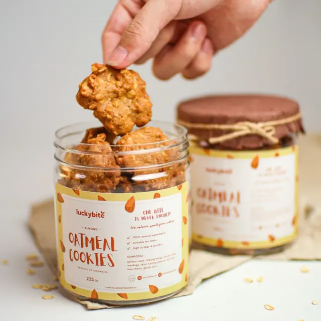 Kue lebaran merk Luckybite (Foto: Dok. Luckybite)