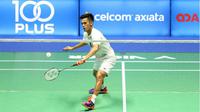 Pebulutangkis tunggal putra Indonesia, Firman Abdul Kholik, lolos ke babak kedua China Masters Grand Prix Gold 2017 setelah mengalahkan wakil tuan rumah Ren Pengbo dengan skor 13-21, 21-13, 21-18, Selasa (18/4/2017). (PBSI)