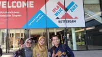Pustakawan Indonesia berpartisipasi dalam 88th IFLA World Library and Information Congress 2023 di Rotterdam Belanda, Senin (21/8/2023).