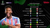Jadwal UECL Pekan pertama eksklusif tayang di Vidio. (dok. vidio.com)