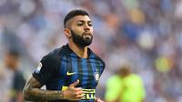 Gabriel Barbosa masih betah di Inter Milan (GIUSEPPE CACACE / AFP)