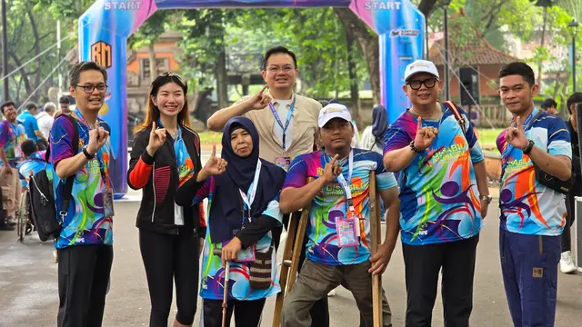 Acara *Sport with Disabilities* memperlihatkan potensi luar biasa penyandang disabilitas lewat olahraga dan seni, merayakan keberagaman dan semangat persatuan tanpa batas, di Hari Disabilitas Internasional. (Foto: Istimewa)