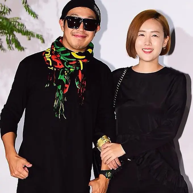 HaHa dan sang istri Byul. (Foto: Instagram/hahabyulfam)