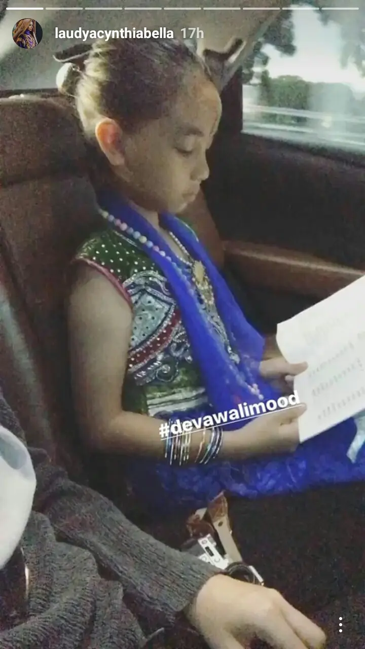 Laudya Cynthia Bella bersama Aleesya (Instagram/@laudyacynthiabella)