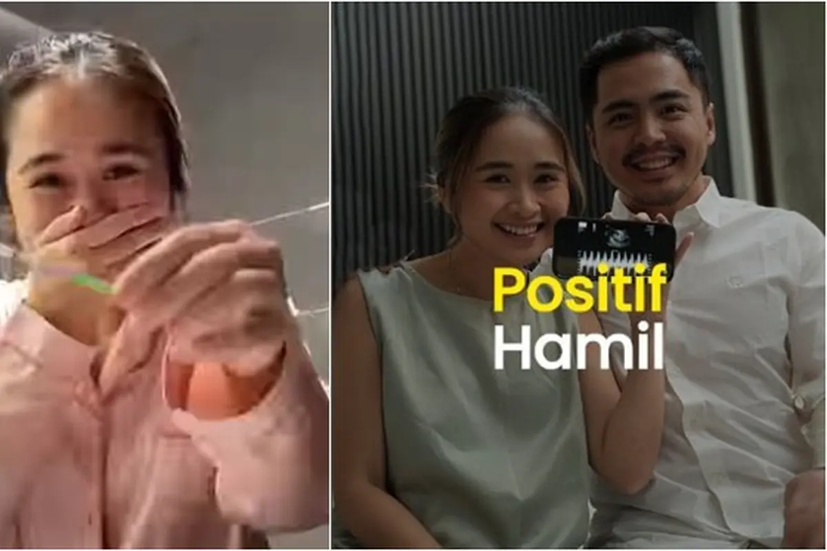 10 Potret Gritte Agatha dan Suami Umumkan Kehamilan Pertama, Penuh Haru