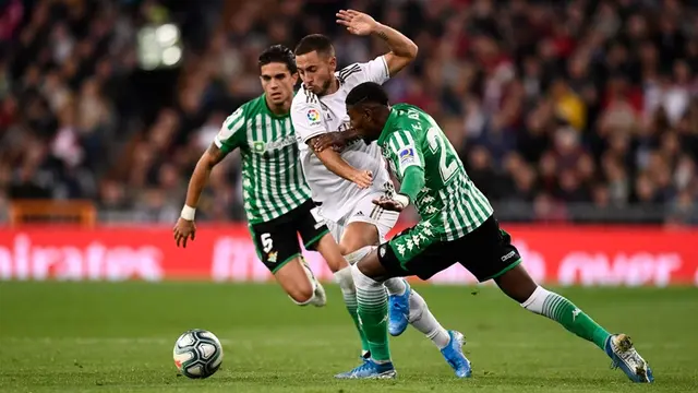 Winger Real Madrid, Eden Hazard.