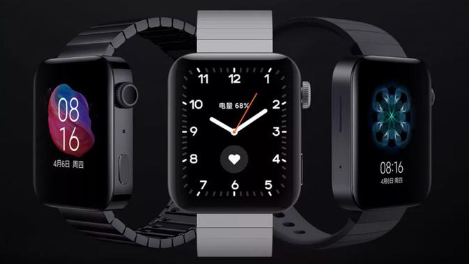 Tampillan Mi Watch yang baru saja diperkenalkan (sumber: Xiaomi)
