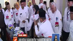 Dalam kesempatan ini, Ma'ruf Amin mengatakan pentingnya dukungan kaum milenial untuk kemenangan suara bagi paslon nomor 01 Jokowi-Ma'ruf Amin.