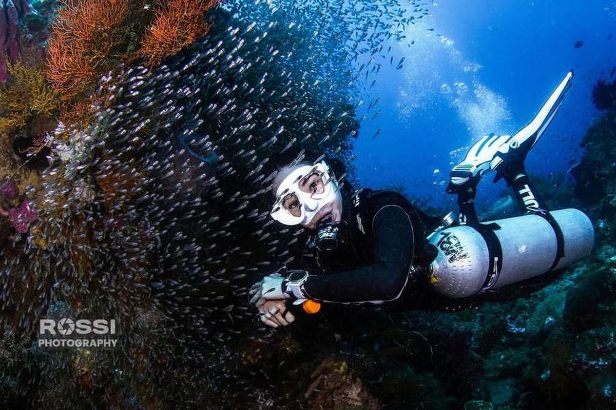 7 Potret Gisella Anastasia Diving di Tulamben dan Amed Bali Tunjukkan Keindahan Bawah Laut, Panen Pujian Keren Abis