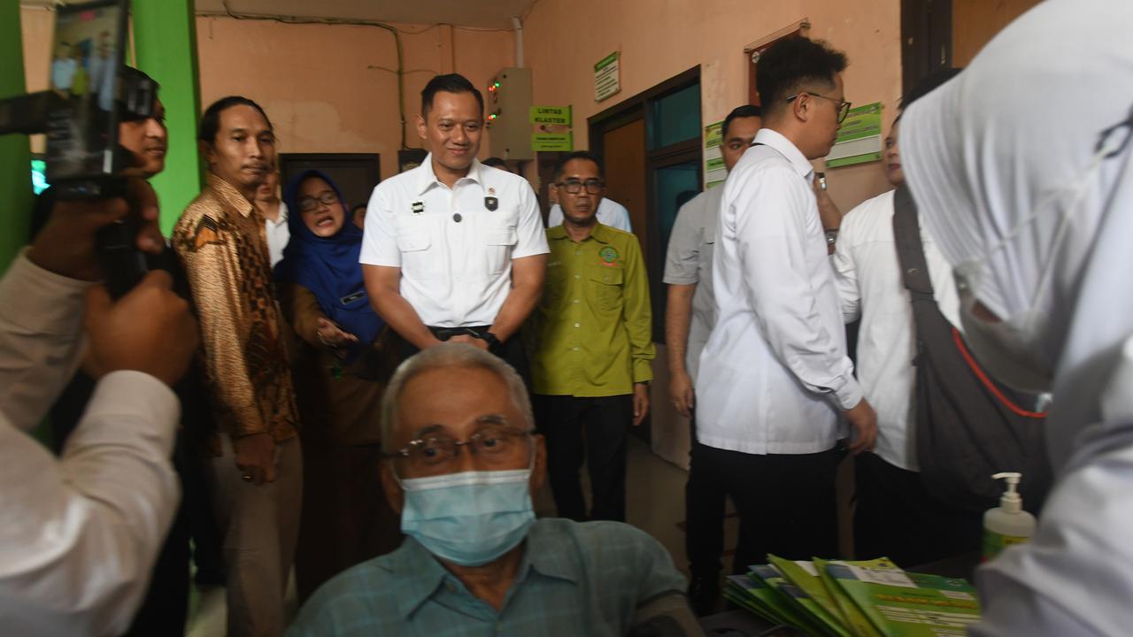 AHY tinjau program cek kesehatan gratis untuk warga berulang tahun