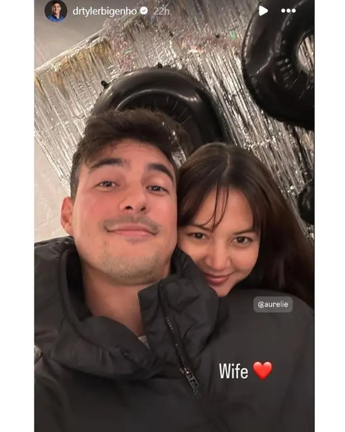 6 Potret Aurelie Moeremans Rayakan Tahun Baru Usai Menikah, Sudah Berstatus Istri