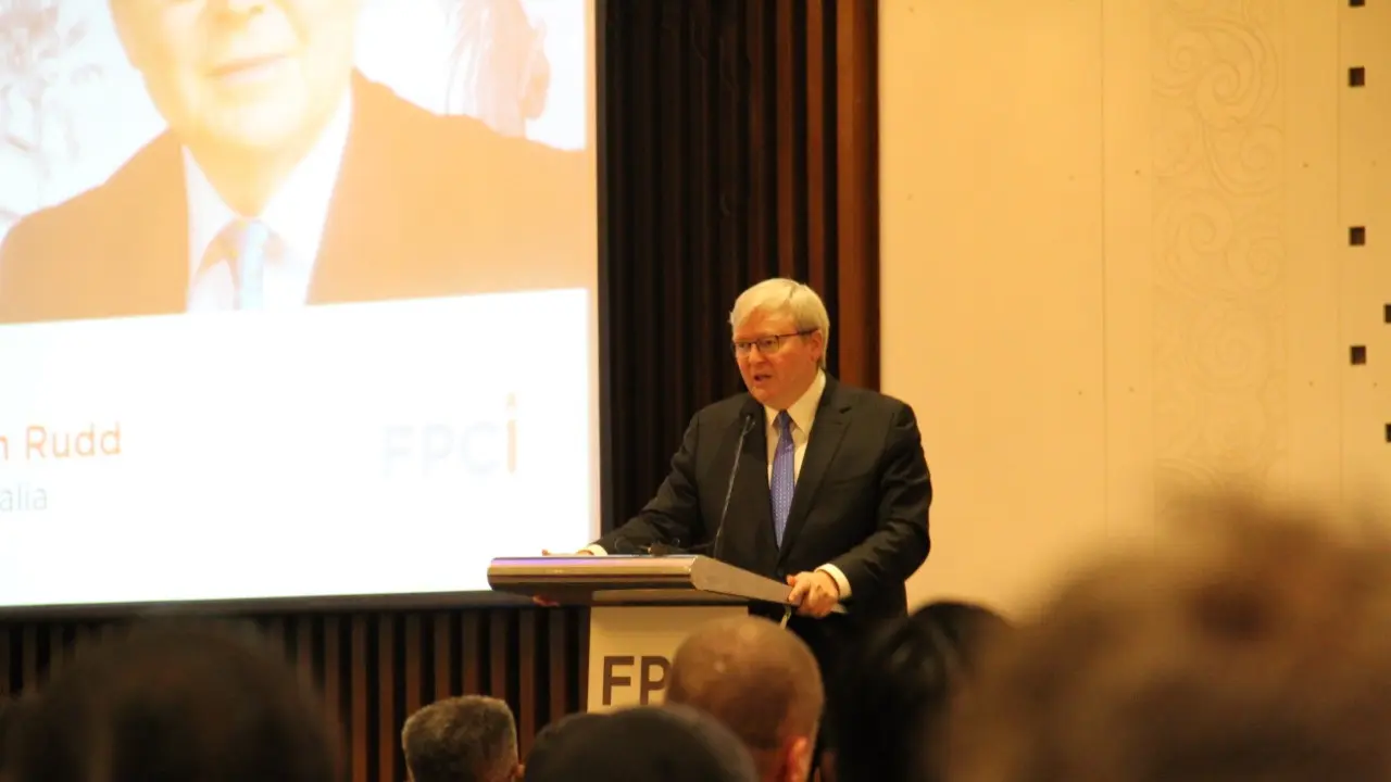 Mantan Perdana Menteri Australia Kevin Rudd