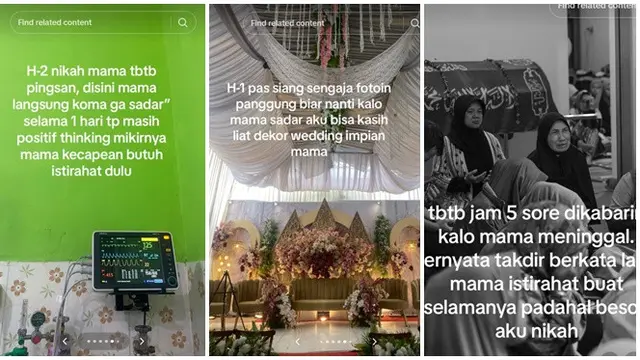 Kisah Pilu Wanita Ditinggal Ibu Sehari Sebelum Nikah, Menikah di Depan Jenazah Ibunda