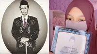 Viral di TikTok, Ini 6 Potret Cucu As'ad Human Kakek di Sampul Buku Iqro (sumber: TikTok @fridess)