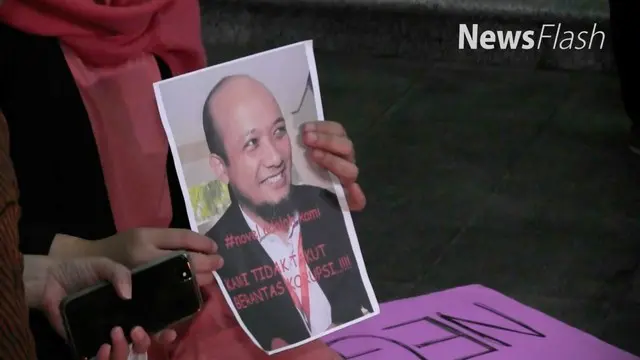 Teror Novel Baswedan, Tak surutkan Pegawai KPK Berantas Korupsi