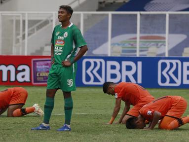 Persiraja Banda Aceh menang secara dramatis 3-2 atas PSS Sleman dalam laga pekan kedua BRI Liga 1 2021/2022 di Stadion Madya, Jakarta, Sabtu (11/9/2021). Sempat tertinggal 1-2, Persiraja mampu mebalikkan keadaan lewat dua gol dari Paulo Henrique. (Foto: Bola.Com/M. Iqbal Ichsan)