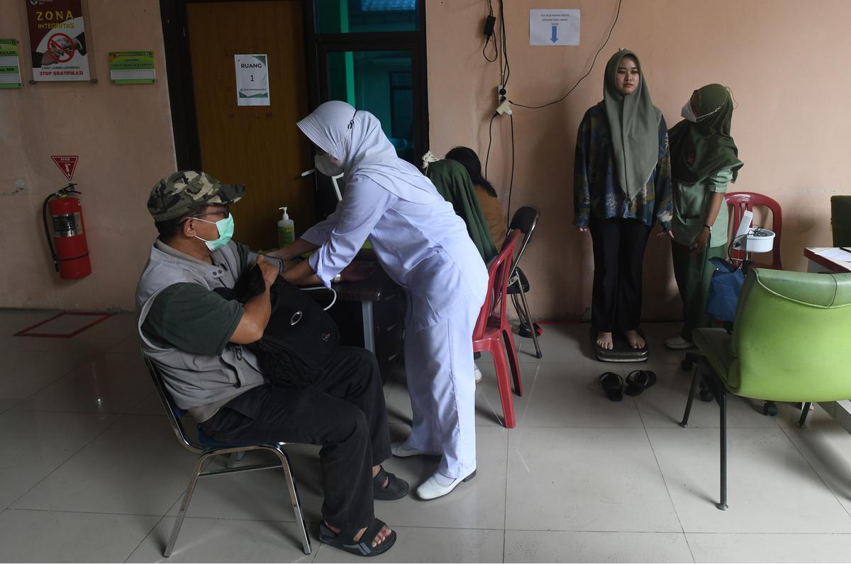 AHY tinjau program cek kesehatan gratis untuk warga berulang tahun