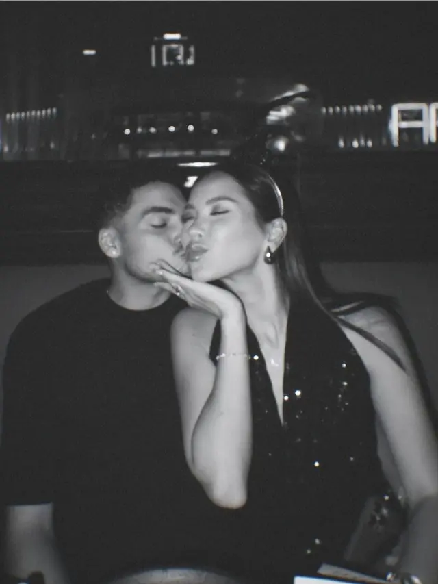Alyssa Daguise dan Pacar Saat Bareng Ayah
