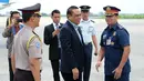 Wakapolri Komjen Polisi Syafruddin ketika tiba di Bandara Filipina Ninoy Aquino, dalam pertemuan tingkat Menteri ASEAN atau Forum ASEAN Ministerial Meeting on Transnational Crime (AMMTC), Selasa (19/09). (Liputan6.com/Polri)