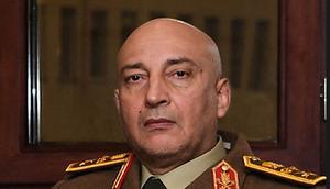 Kepala Staf Angkatan Bersenjata Libya Jenderal Mohammed Ali Ahmed al-Haddad didampingi oleh sejumlah pejabat militer saat mengalami kecelakaan pesawat pada Selasa (23/12/2025). (Dok. Kementerian Pertahanan Turki/AFP)