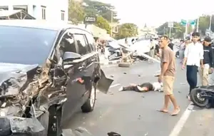 Kecelakaan Beruntun di Kembangan, Satu Keluarga Tewas
