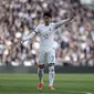 Son Heung-min mencetak gol kemenangan Tottenham Hotspur atas Luton Town pada lanjutan Liga Inggris 2023/2024, Sabtu (30/3/2024) malam WIB. (Steven Paston/PA via AP)