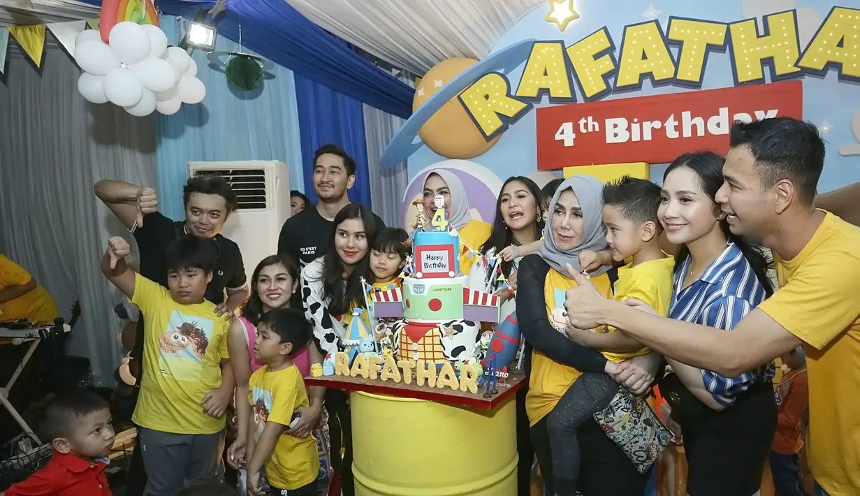 Ultah Rafathar Anak Raffi Ahmad-Gigi (Bambang E Ros/Fimela.com)