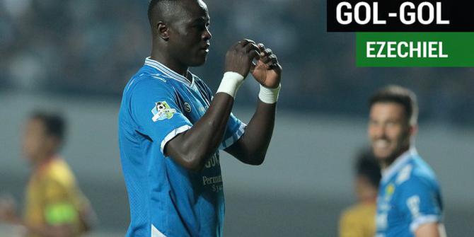 VIDEO: 11 Gol Ezechiel N'Douassel untuk Persib di Liga 1 2018