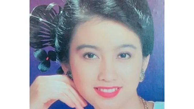 Potret masa muda aktris
