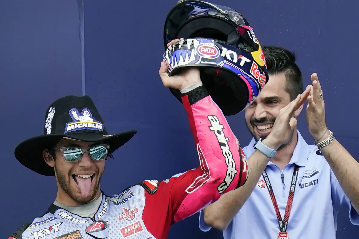 Foto: Enea Bastianini King of COTA di MotoGP Amerika 2022 dan Ikuti Jejak Valentino Rossi