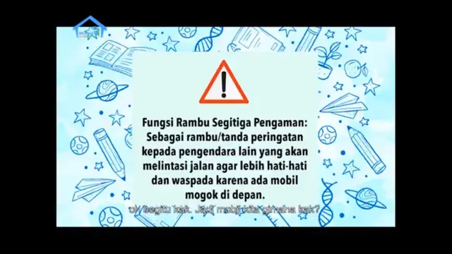 Mengenal Fungsi Rambu Segitiga