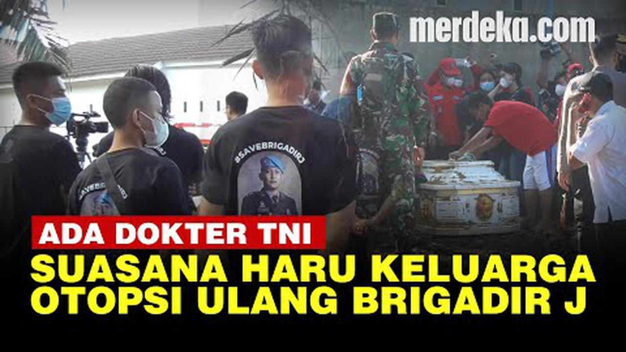 VIDEO: Otopsi Ulang Brigadir J, Ada Dokter Forensik TNI Dihadirkan Panglima Andika