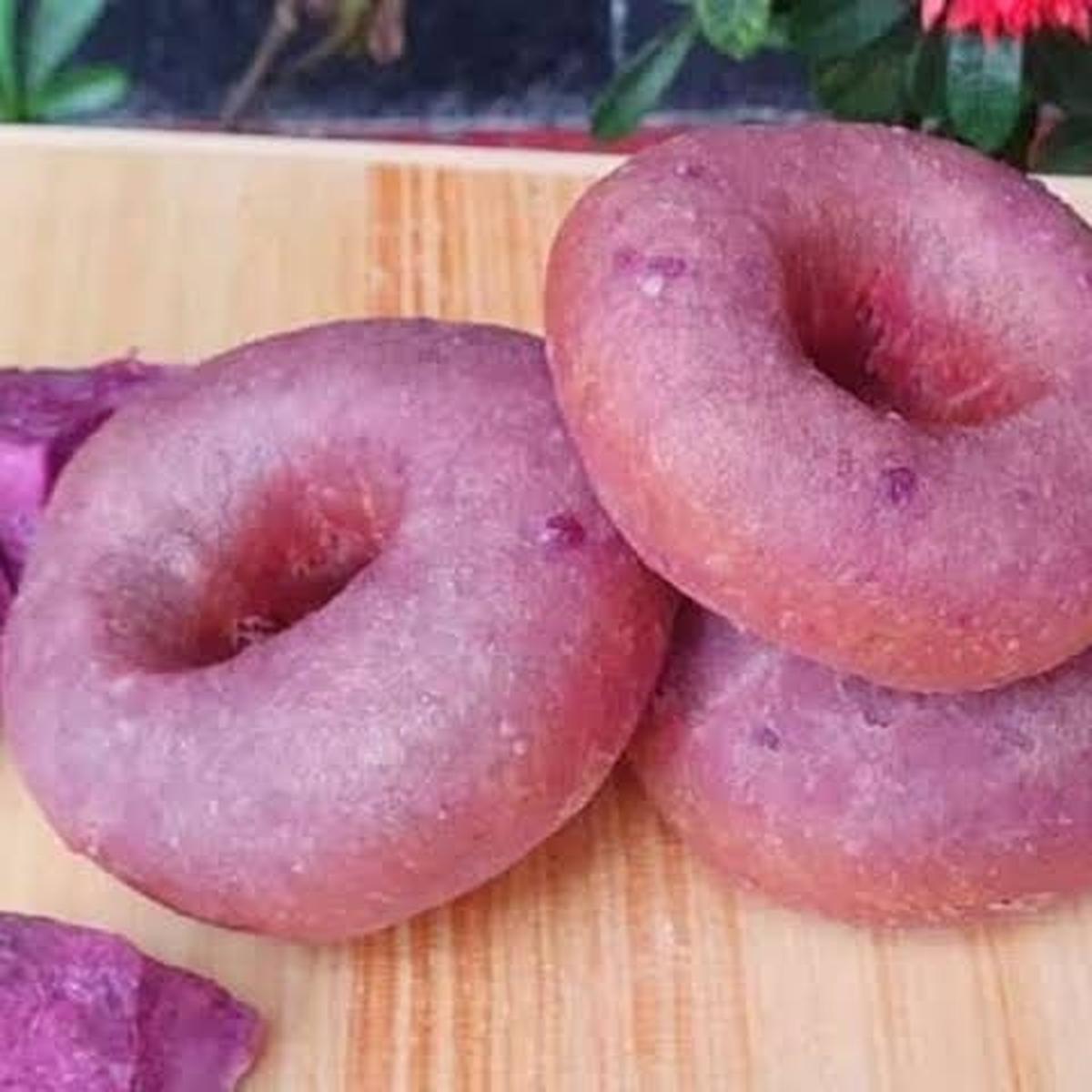 Donat Ubi Ungu