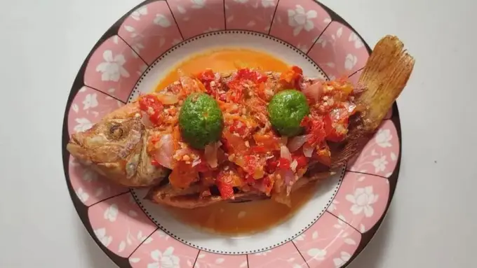 Resep praktis pecak ikan nila