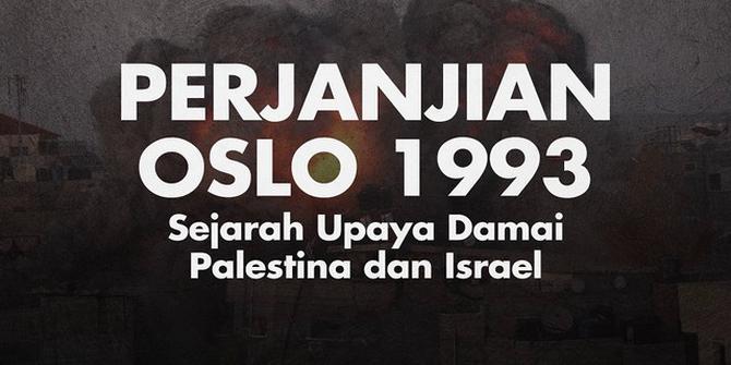 VIDEOGRAFIS: Perjanjian Oslo 1993 - Sejarah Upaya Damai Palestina dan Israel