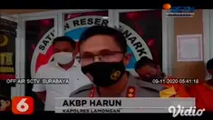 Tersangka NA seorang ASN warga Sumberejo, Lamongan ditangkap saat mengambil sabu-sabu di pot bunga, di Jalan Kusuma Bangsa, Kota Lamongan. Sabu-sabu dikirim tersangka AW dikemas dalam sedotan plastik yang sudah dipotong-potong.