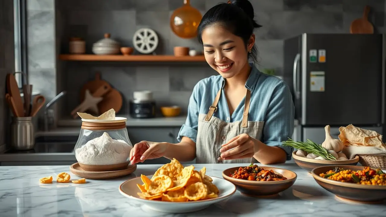 resep kerupuk bawang
