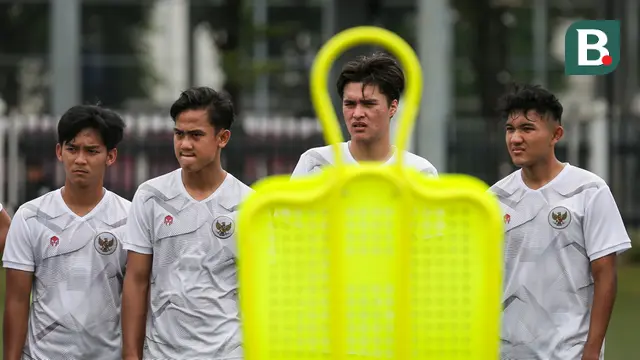 Latihan Timnas Indonesia U-20 untuk Piala Asia U-20 2023