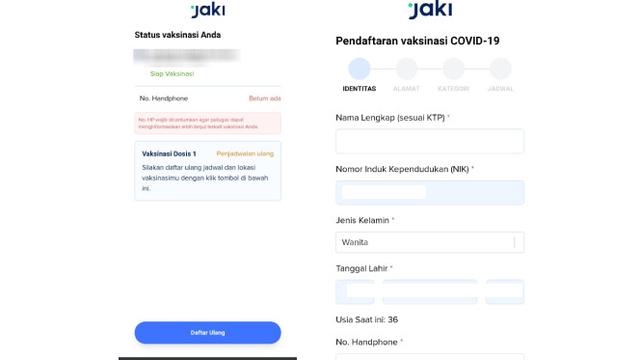 Screenshot aplikasi JAKI. Liputan6.com/Iskandar