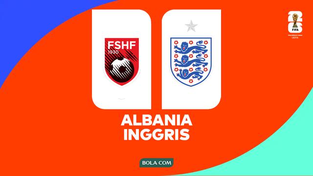 Albania vs Inggris