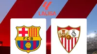 Liga Spanyol - Barcelona Vs Sevilla (Bola.com/Adreanus Titus)