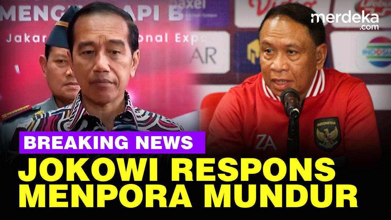 VIDEO: Presiden Jokowi Ungkap Soal Pengunduran Diri Menpora Zainudin Amalipresiden jo