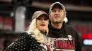 Kabar terbaru kembali datang dari Gwen Stefani. Penyanyi cantik ini dikabarkan sedang hamil dan mengandung anak dari Blake Shelton. Rumor ini muncul setelah Gwen berkunjung ke dokter kandungan. (AFP/Christian Petersen)