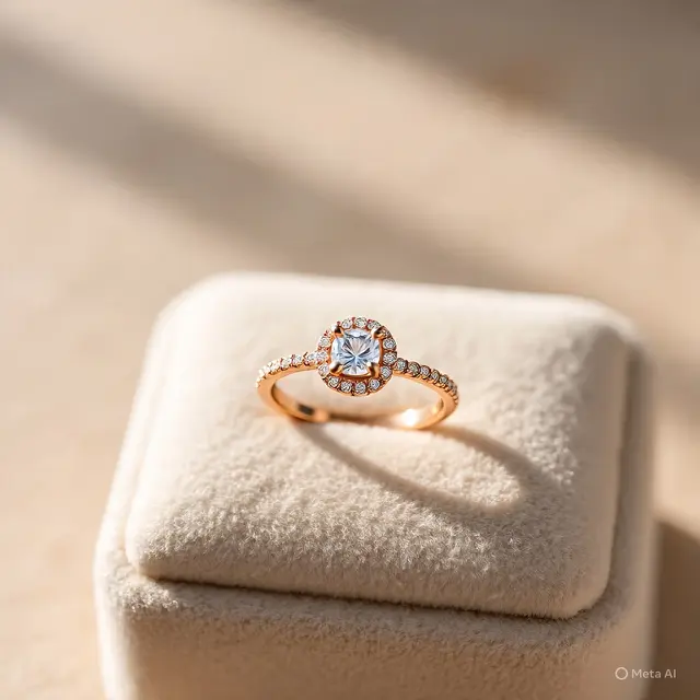 Model Cincin Emas Rose Gold
